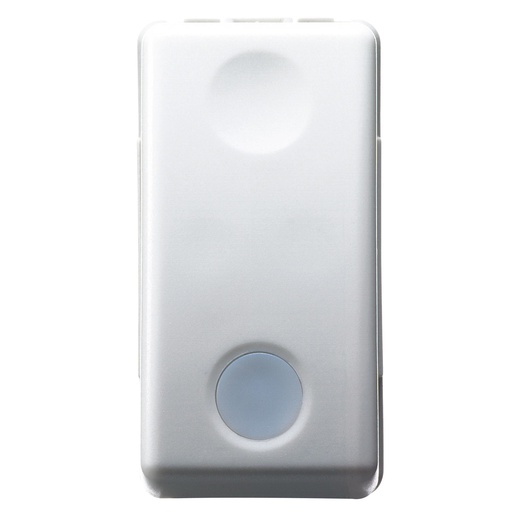 [GEWGW20515] FRUTTO GEWISS PULSANTE LUMINOSO 10A 250V CON LENTE SERIE SYSTEM