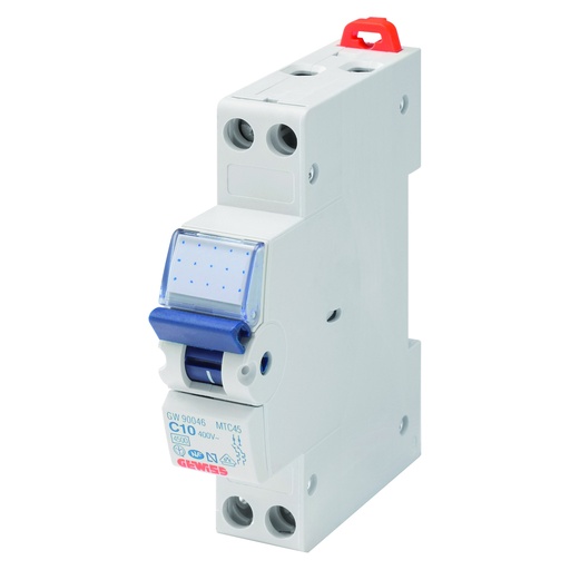 [GEWGW90248] INTERRUTTORE GEWISS MAGNETOTERMICO COMPATTO - MTC 60 - 2P C 20A - 1 MODULO