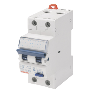 [GEWGW94027] INTERRUTTORE GEWISS MAGNETOTERMICO DIFFERENZIALE COMPATTO - MDC 45 - 2P C 16A