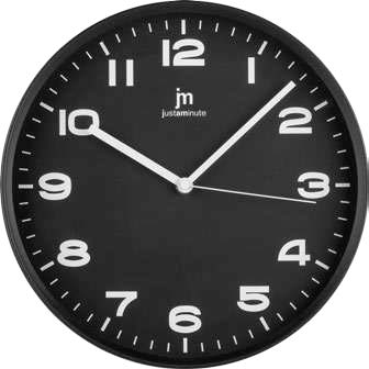 [00875BN] OROLOGIO PARETE ABS BIANCO NERO LOWELL