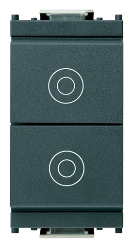 [VIW16121] 2 PULSANTI 1P NO 10A GRIGIO VIMAR