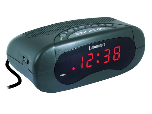 [EH49101N] SVEGLIA DIGITALE LED ROSSI NERO LOWELL