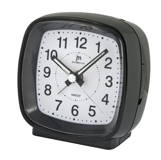 [JA7010N] SVEGLIA QUARZO MOVIMENTO CONTINUO NERA LOWELL    **