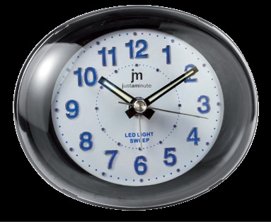 [JA7020N] SVEGLIA QUARZO MOVIMENTO CONTINUO NERA LOWELL  **