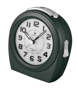 [JA7021N] SVEGLIA QUARZO MOVIMENTO CONTINUO NERA LOWELL **