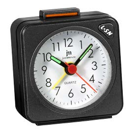 [JA7035N] SVEGLIA QUARZO MOVIMENTO CONTINUO NERA LOWELL **