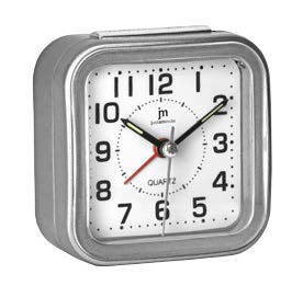 [JA7039S] SVEGLIA QUARZO MOVIMENTO CONTINUO SILVER LOWELL **