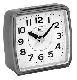 [JA7050G] SVEGLIA QUARZO MOVIMENTO CONTINUO GRIGIA LOWELL **