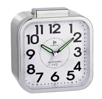 [JA7051S] SVEGLIA QUARZO MOVIMENTO CONTINUO SILVER LOWELL **