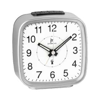 [JA7055S] SVEGLIA QUARZO RADIOCONTROLLATA SILVER LOWELL **