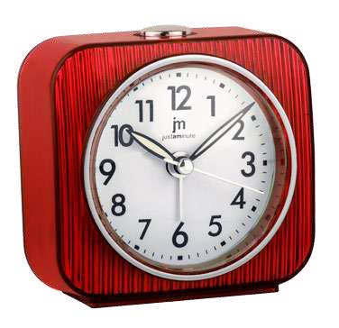 [JA7076R] SVEGLIA QUARZO MOVIMENTO CONTINUO ROSSA LOWELL