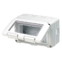 [GEWGW27044] SCATOLA GEWISS STAGNA PER SERIE SYSTEM IP55 4 POSTI