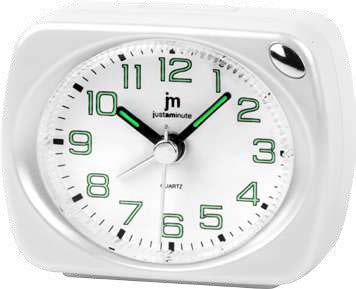[JA7086C] SVEGLIA QUARZO MOV. CONT. LUCE BIANCA LOWELL