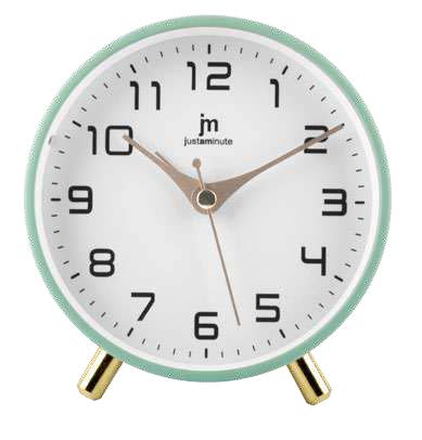 [JA7100V] SVEGLIA QUARZO MOVIMENTO CONTINUO VERDE LOWELL