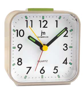 [JA7102D] SVEGLIA QUARZO MOV. SINCRO - CHAMPAGNE LOWELL