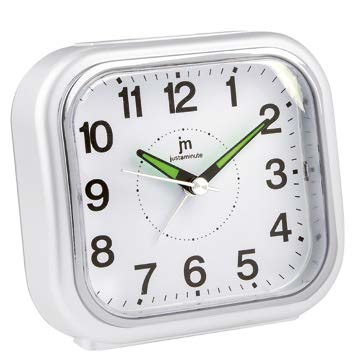 [JA7103B] SVEGLIA QUARZO MOV. SINCRO - BIANCO