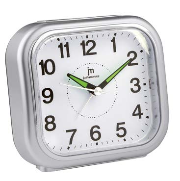 [JA7103S] SVEGLIA QUARZO MOV. SINCRO - SILVER