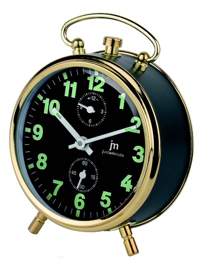 [JC8001G] SVEGLIA CARICA MECCANICA GOLD LOWELL