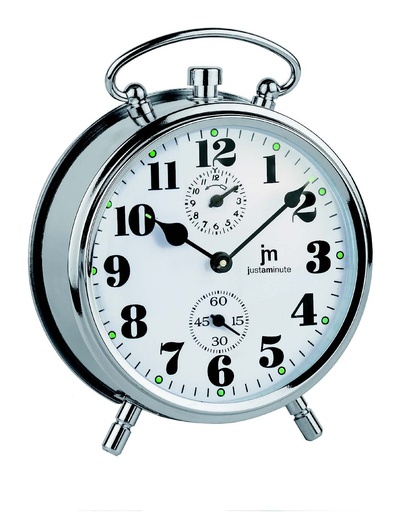 [JC8001S] SVEGLIA CARICA MECCANICA SILVER LOWELL