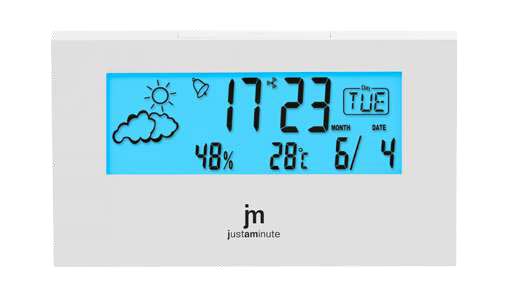 [JD9523B] SVEGLIA DIGITALE C/SNOOZE TEMPERATURA CALENDARIO LOWELL