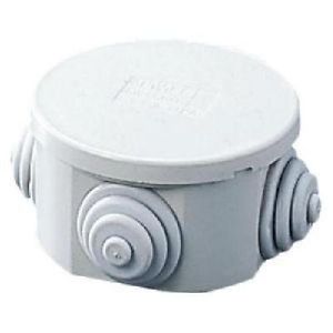 [GEWGW44001] SCATOLA GEWISS STAGNA DI DERIVAZIONE TONDA CON COPERCHIO  A PRESSIONE IP44 Ø65X35