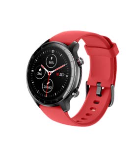 [PJS0010R] P.QZ.SMART BRACELET DIG.3ATM-1.28'' TFT-GPS-ROSSO