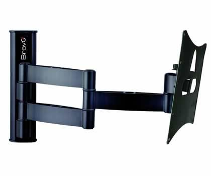 [LCD10N] SUPPORTO TV A MURO BRAVO MODELLO LCD10 PER TV LCD DA 23" A 40" CON 3 SNODI 