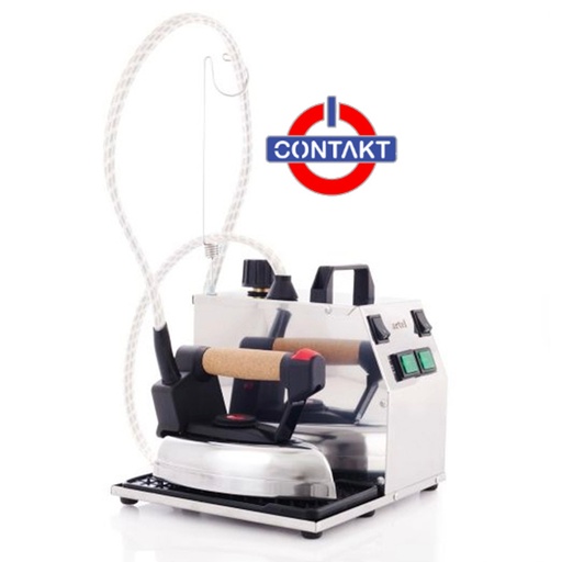 [CTBELLA] STIRATRICE PROFESSIONALE BELLA 1LT. CALDAIA INOX 1250W CONTAKT H 1.30 CONTAKT