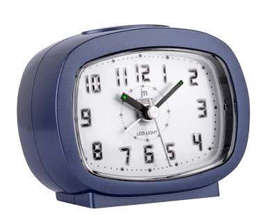 [JA7105A] SVEGLIA QUARZO MOV. SINCRO -BLU