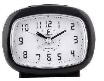 [JA7105N] SVEGLIA QUARZO MOV. SINCRO - NERO