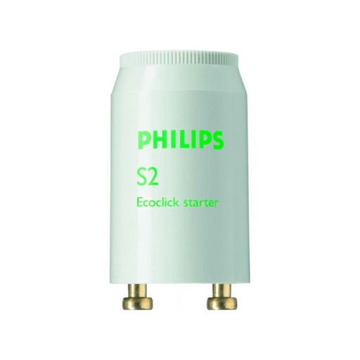 [S2] STARTER S2 4-22W SER 220-240V WH EUR/12X25CT PHILIPS