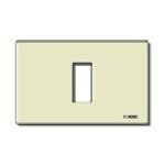 [VIW08635A] PLACCA VIMAR ALLUMINIO ANONIDIZZATO A SCATTO AVORIO SERIE 8000 1 POSTO