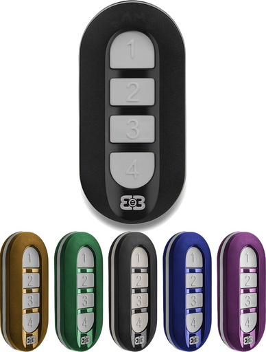 [AVATAR433TX4] RADIOCOMANDI BEB AVATAR FREQUENZA FISSA 433.92 MHZ 4 CANALI