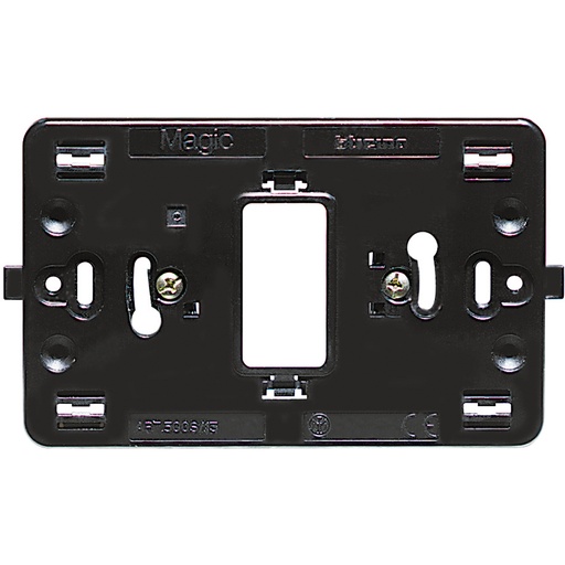 [BTI500S13] SUPPORTO LARGO BTICINO  A 1 MODULO PER SCATOLA ROTONDA SERIE  BTICINO MAGIC 