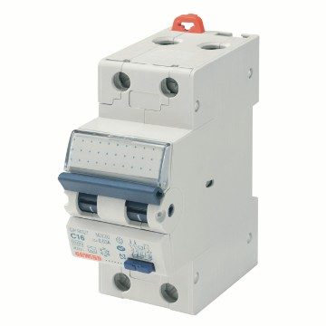 [GEWGW94207] INTERRUTTORE MAGNETOTERMICO DIFFERENZIALE COMPATTO MDC 45 1P+N CURVA C 16A I