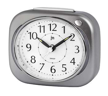 [JA7109G] SVEGLIA QUARZO MOVIMENTO CONTINUO GRIGIO