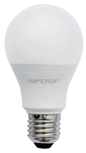 [210796] LAMPADA LED IMPERIA GOCCIA E27 8,5W 12/24V AC/DC 6400K IMPERIA