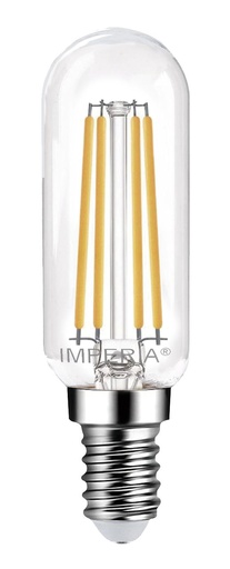 [6018156] LAMPADA LED FILO IMPERIA TUBOLARE Ø25X80MM 230V 4W 350LM E14 4000K 25000H