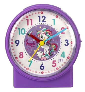 [JA7113L] SVEGLIA QUARZO MOV. SINCRO - LILLA