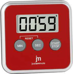 [JT5412R] CONTAMINUTI DIGITALI MAGNETICI ROSSO LOWELL **