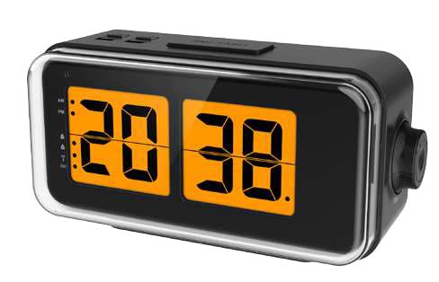 [JD9042N] SVEGLIA DIGITALE QUARZO RADIOC.- NERO