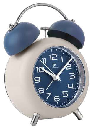 [JA7107A] SVEGLIA QUARZO MOVIMENTO CONTINUO AZZURRA LOWELL