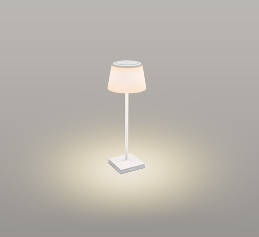 [MRGBI043830] LAMP.DA TAVOLO MARGO' 4W 3000K IP54 DIMM. RICAR.BIANCO CENTURY