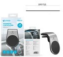 SUPPORTO MAGNETICO UNICO IN ALLUMINIO ARGENTO PER AUTO 