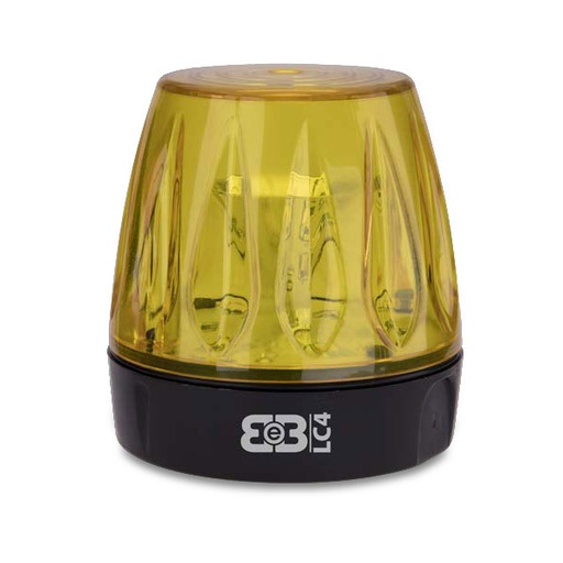 [F03LC4230AR] LAMPEGGIANTE BEB MULTITENSIONE DA 12.5V A 230V A LED CALOTTA ARANCIONE 