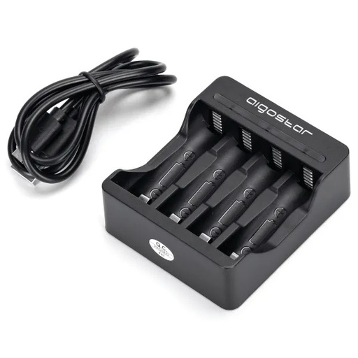 [HB114] CARICABATTERIE  4 AA/AAA NERO