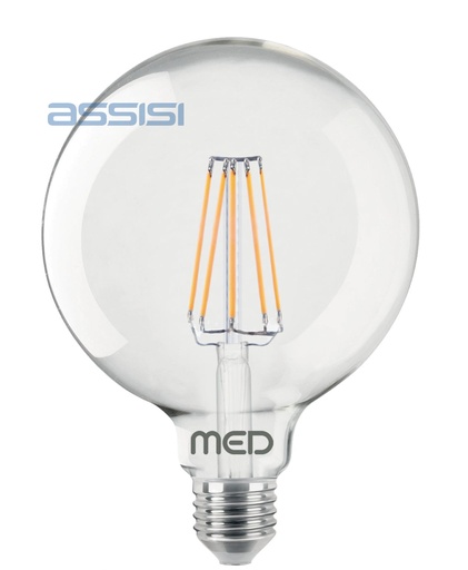 [G95FL092727CH] GLOBO G95 FILOLED 9W 1055LM E27 2700K CHIARO  MED