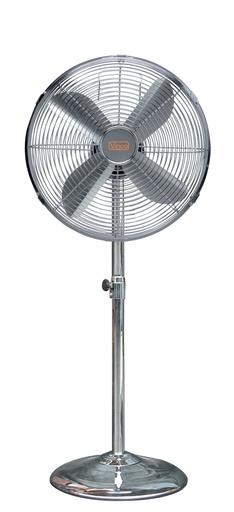 [V70701] VENTILATORE A PIANTANA VINCO KROMO Ø40CM. - ALTEZZA 130CM. POTENZA 50W 3 VELOCITA' 