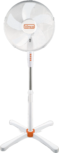 [V70703] VENTILATORE A PIANTANA VINCO Ø40CM- ALTEZZA 125CM  POTENZA 40W 