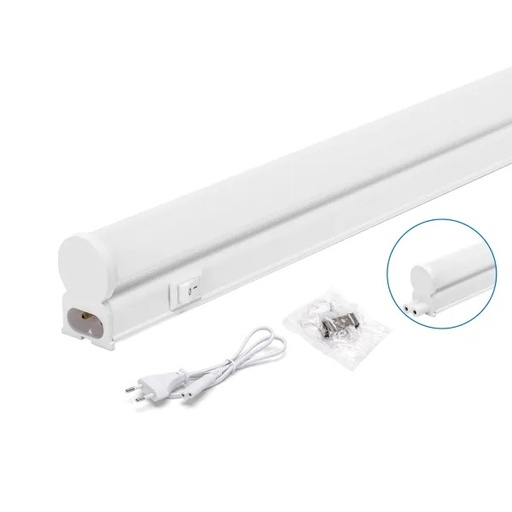 [CT37155] LAMPADA LED CONTAKT SOTTOPENSILE - REGLETTE - 18W 4000K 1980LM - LUNGHEZZA 120CM CON CAVO 1.5MT 